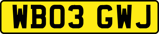 WB03GWJ