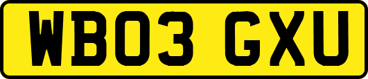 WB03GXU