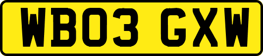 WB03GXW