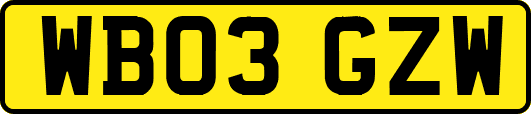 WB03GZW