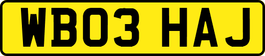 WB03HAJ