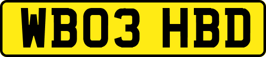 WB03HBD