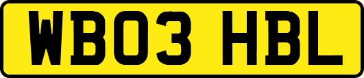 WB03HBL