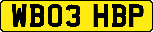 WB03HBP