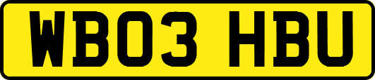 WB03HBU