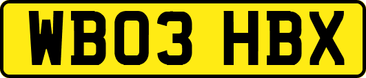WB03HBX