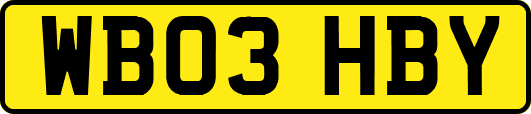 WB03HBY