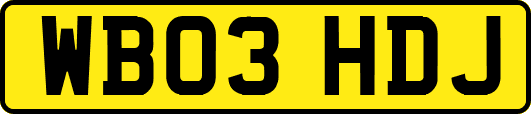 WB03HDJ