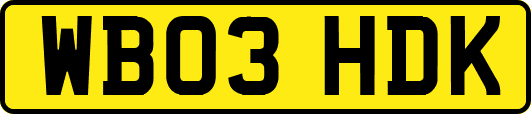 WB03HDK