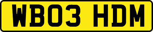 WB03HDM