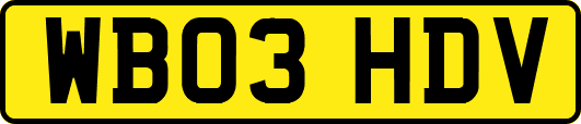 WB03HDV