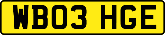 WB03HGE