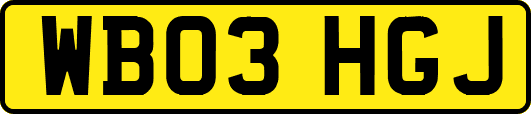 WB03HGJ