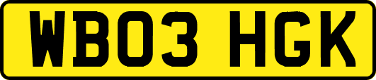 WB03HGK