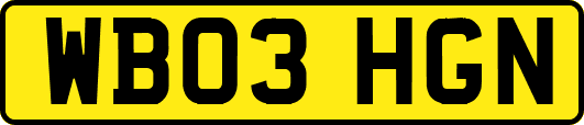 WB03HGN