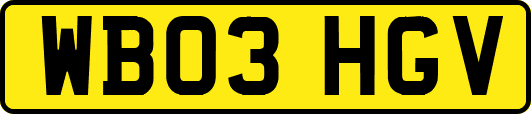 WB03HGV