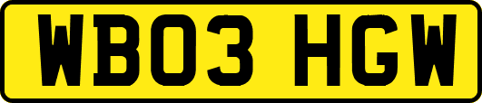 WB03HGW