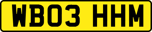 WB03HHM