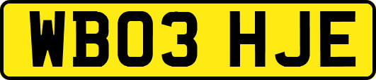WB03HJE