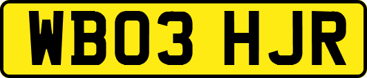 WB03HJR