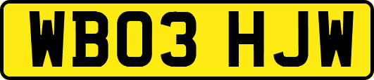 WB03HJW