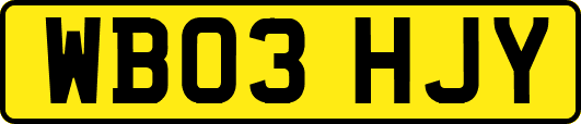 WB03HJY