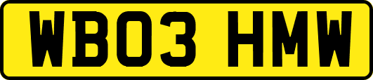 WB03HMW