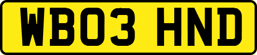 WB03HND
