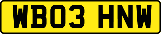 WB03HNW
