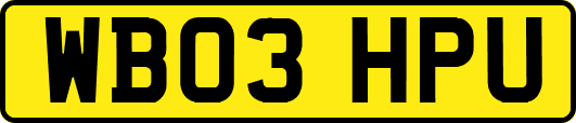 WB03HPU
