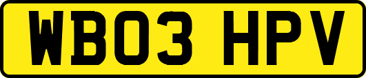 WB03HPV