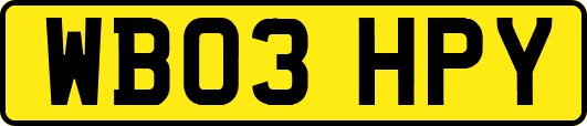 WB03HPY