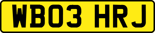 WB03HRJ
