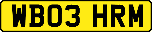WB03HRM