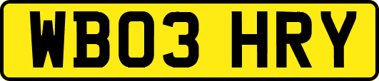 WB03HRY