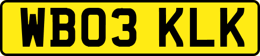 WB03KLK