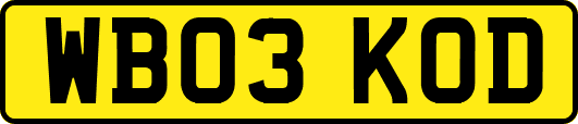 WB03KOD