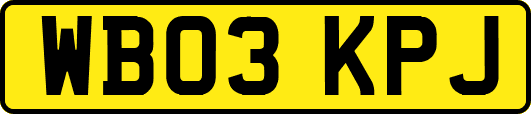 WB03KPJ
