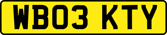 WB03KTY