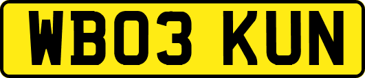 WB03KUN