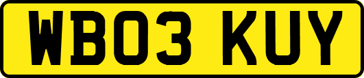 WB03KUY