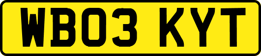 WB03KYT