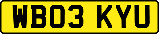 WB03KYU