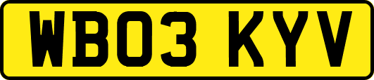 WB03KYV