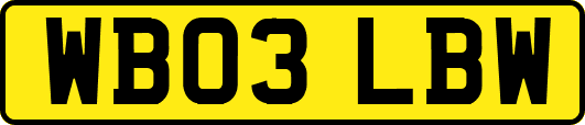 WB03LBW