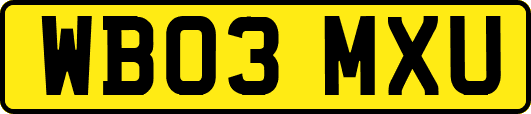 WB03MXU
