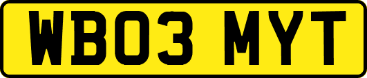 WB03MYT