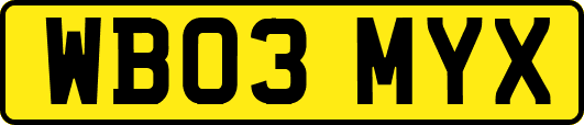 WB03MYX