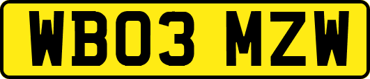 WB03MZW