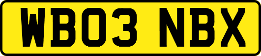 WB03NBX